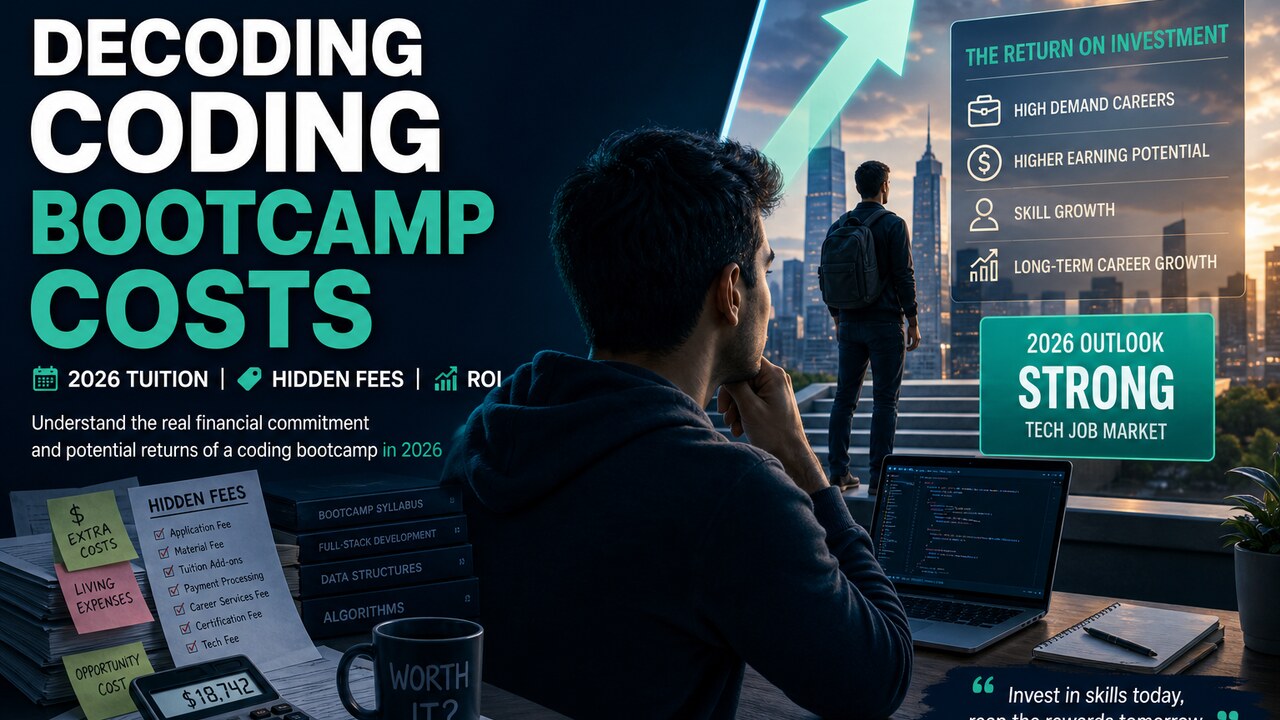 Decoding Coding Bootcamp Costs: 2026 Tuition, Hidden Fees, & ROI