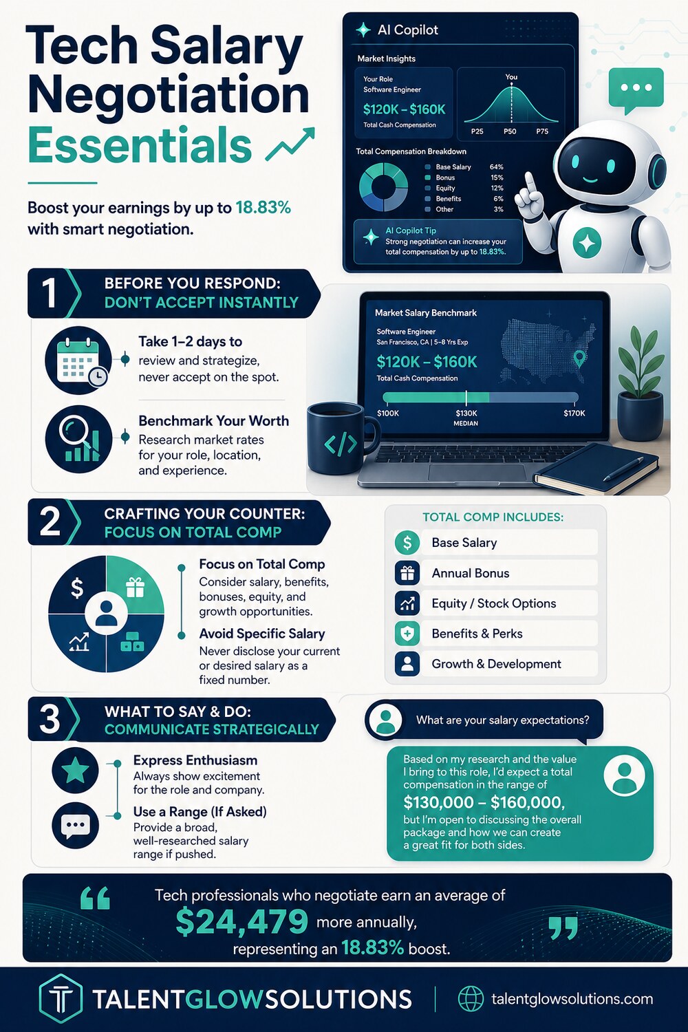 Infographic: Tech Salary Negotiation Essentials