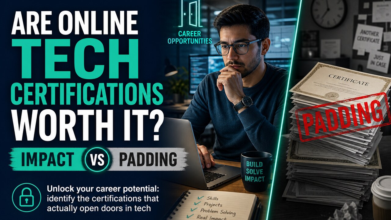 Are Online Tech Certifications Worth It? Separating Impact from Padding